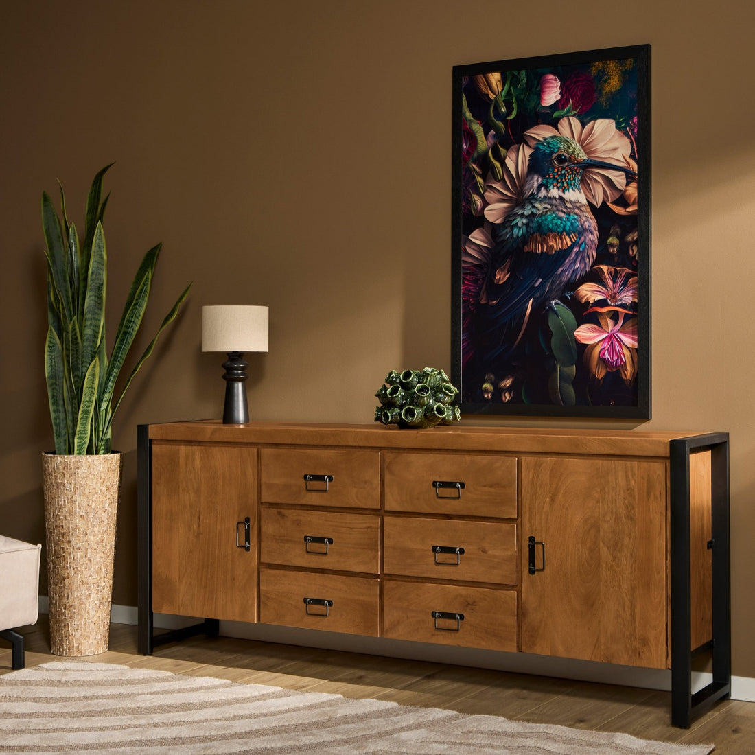 Dressoir Boaz | 200 cm - Industrieelinhuis.nl