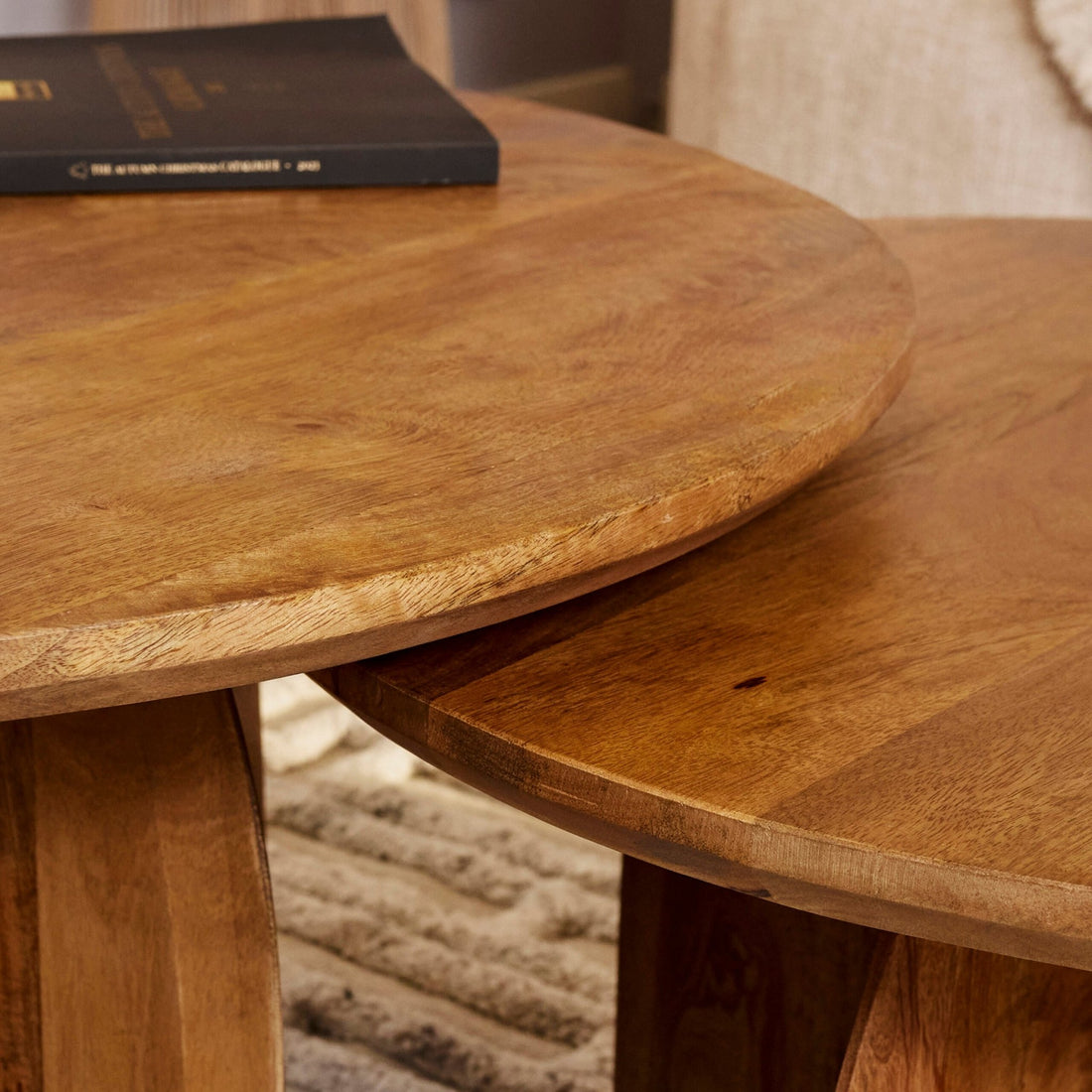 Salontafel Tense | 80 cm | Rond - Industrieelinhuis.nl