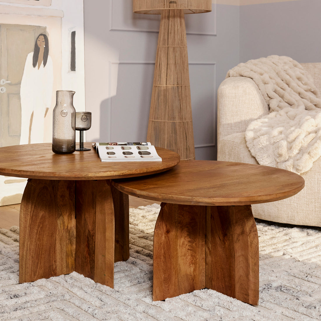 Salontafel Tense | 70 cm | Rond - Industrieelinhuis.nl