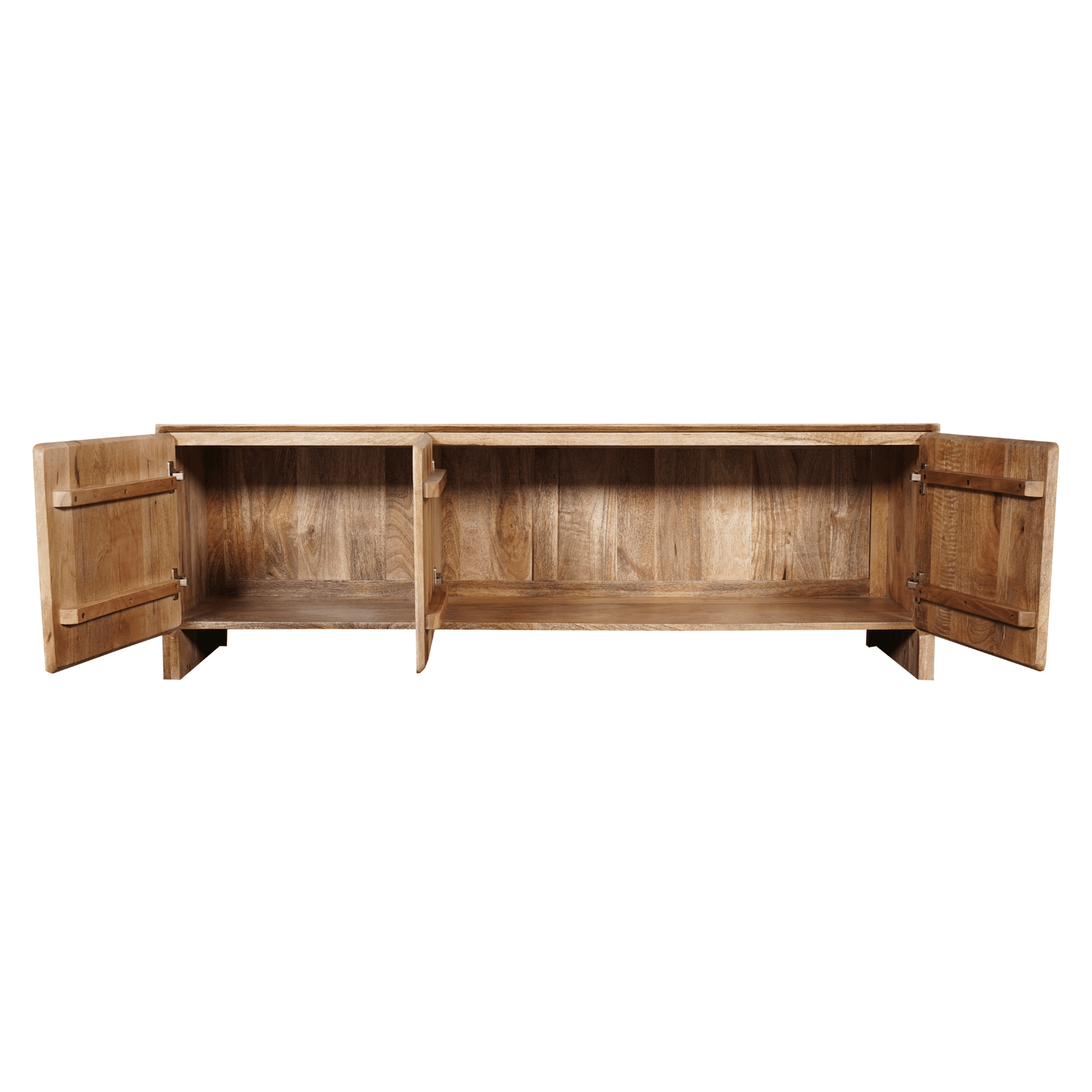 Vakkenkast Eclipse Walnut XL | 160 cm - Industrieelinhuis.nl