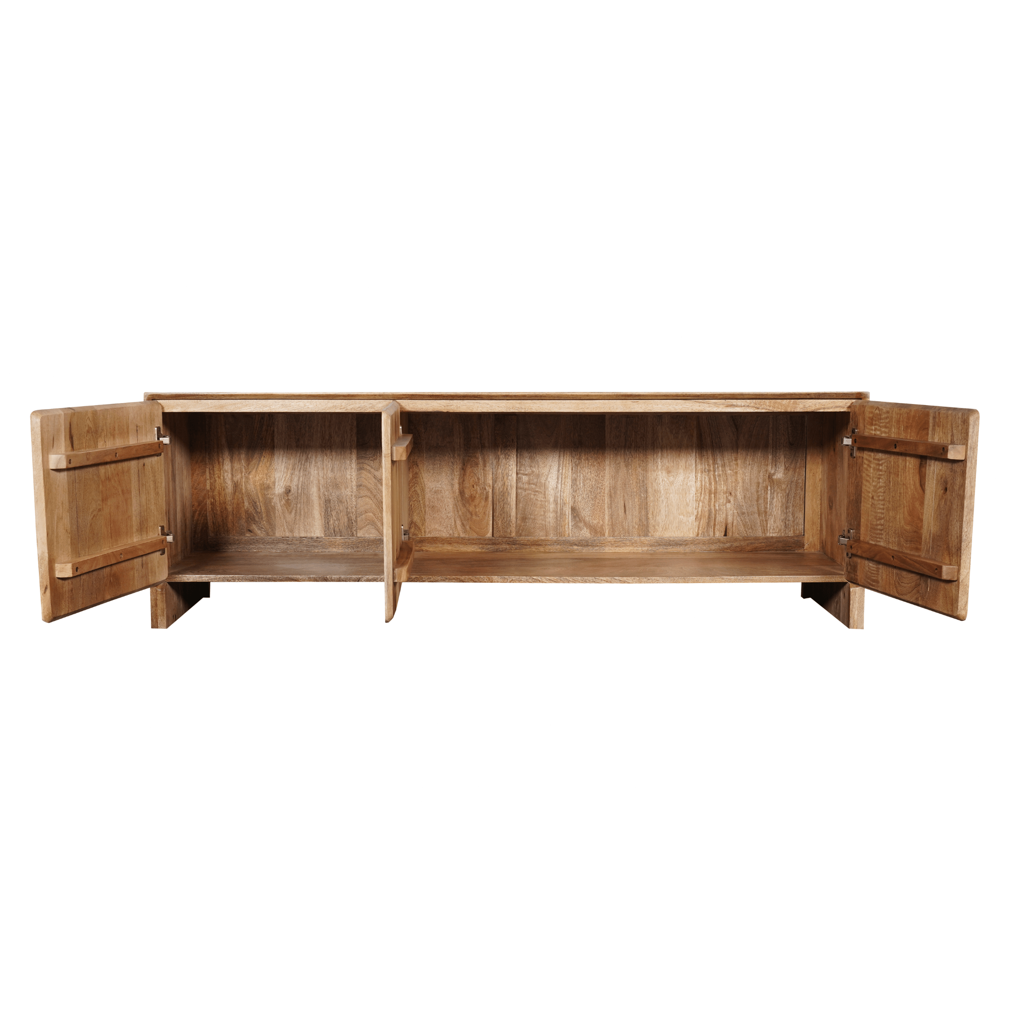 Vakkenkast Eclipse Walnut XL | 160 cm - Industrieelinhuis.nl