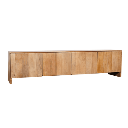 Vakkenkast Eclipse Walnut XL | 160 cm - Industrieelinhuis.nl