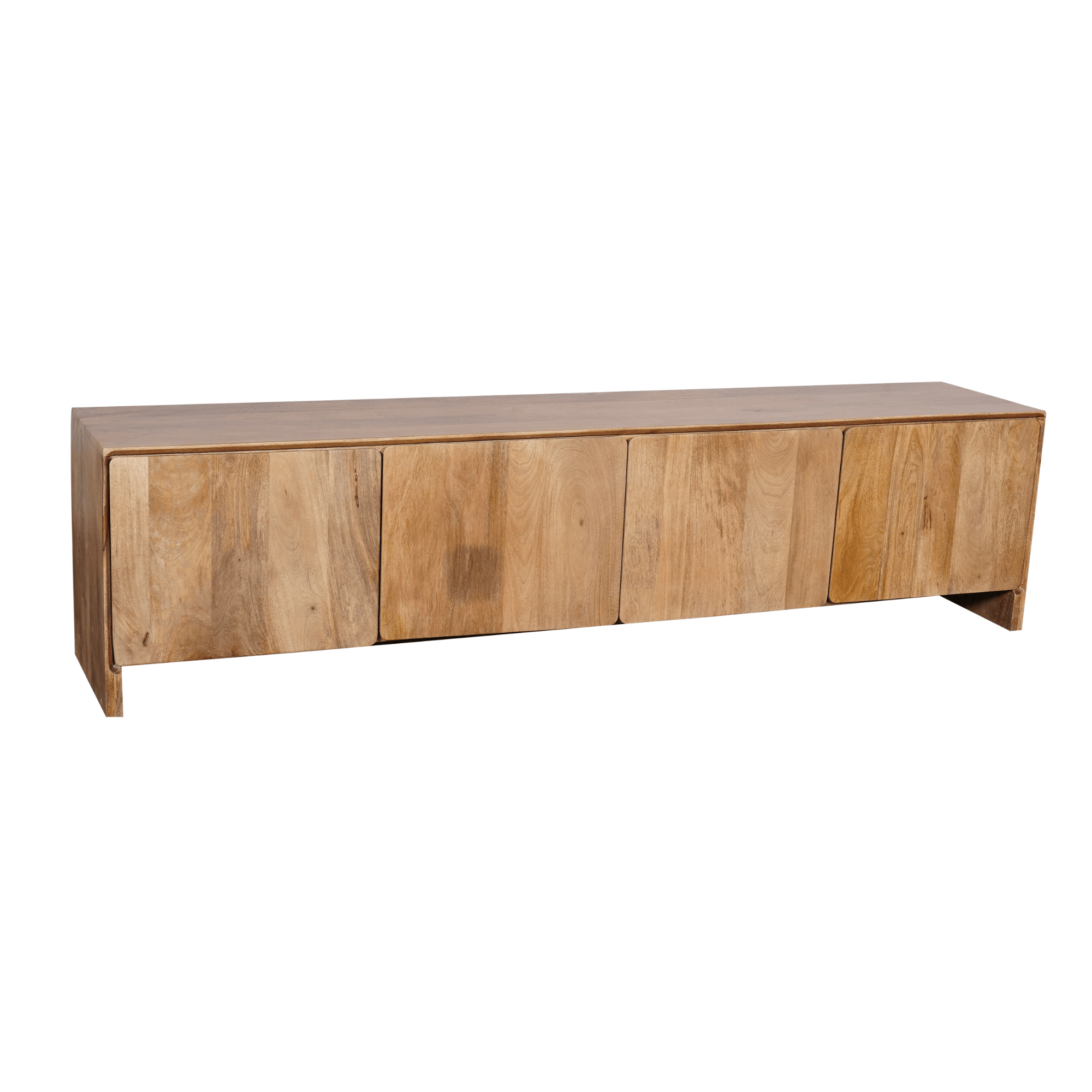 Vakkenkast Eclipse Walnut XL | 160 cm - Industrieelinhuis.nl