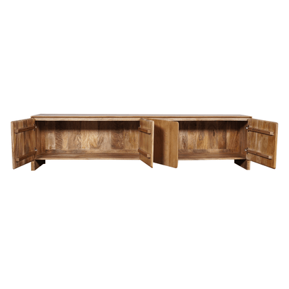 Vakkenkast Eclipse Walnut XL | 160 cm - Industrieelinhuis.nl