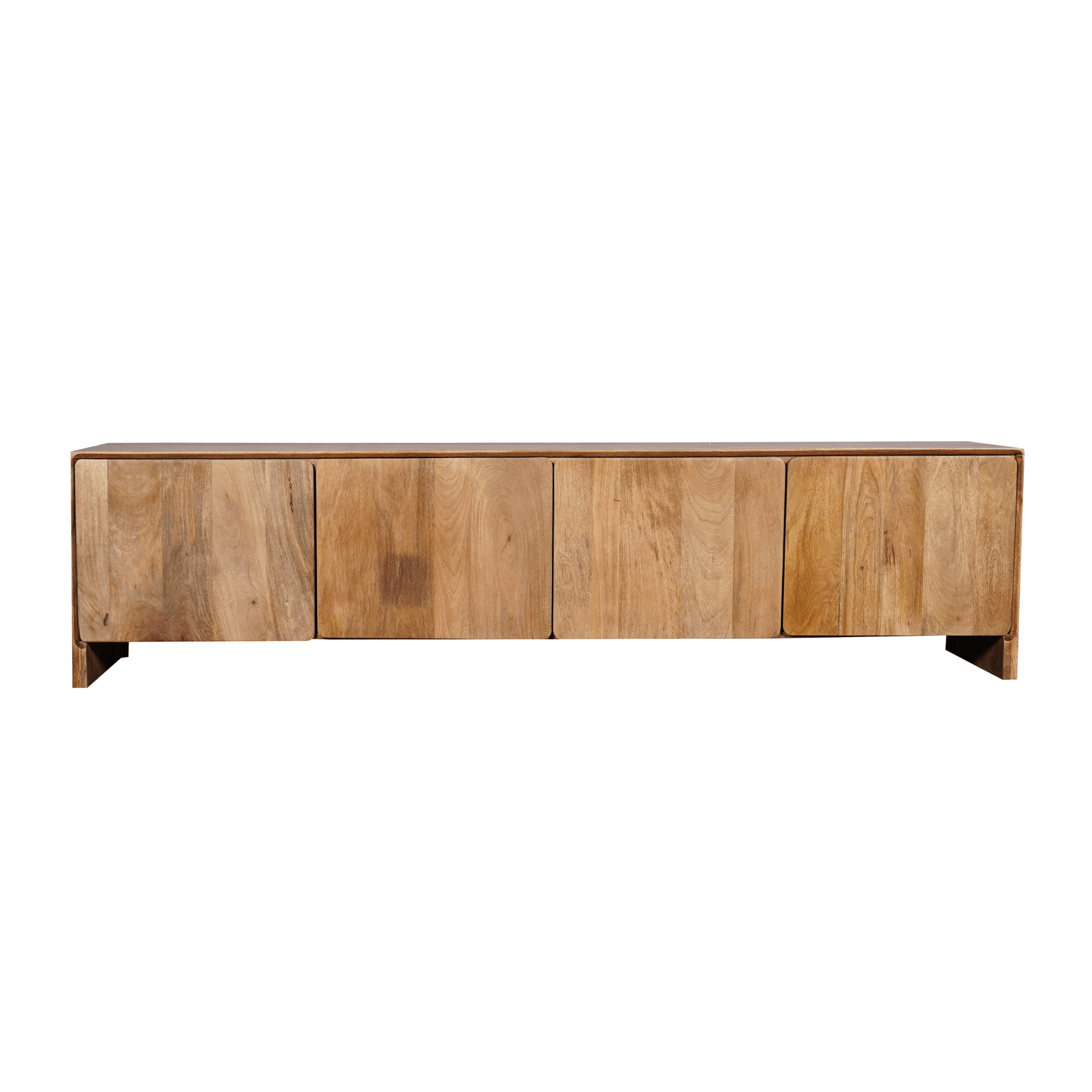Vakkenkast Eclipse Walnut XL | 160 cm - Industrieelinhuis.nl