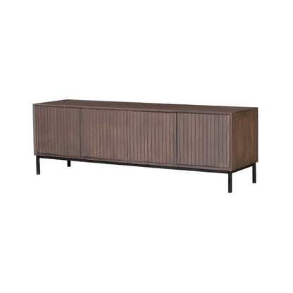 Tv meubel Madison Walnoot | 165 cm - Industrieelinhuis.nl