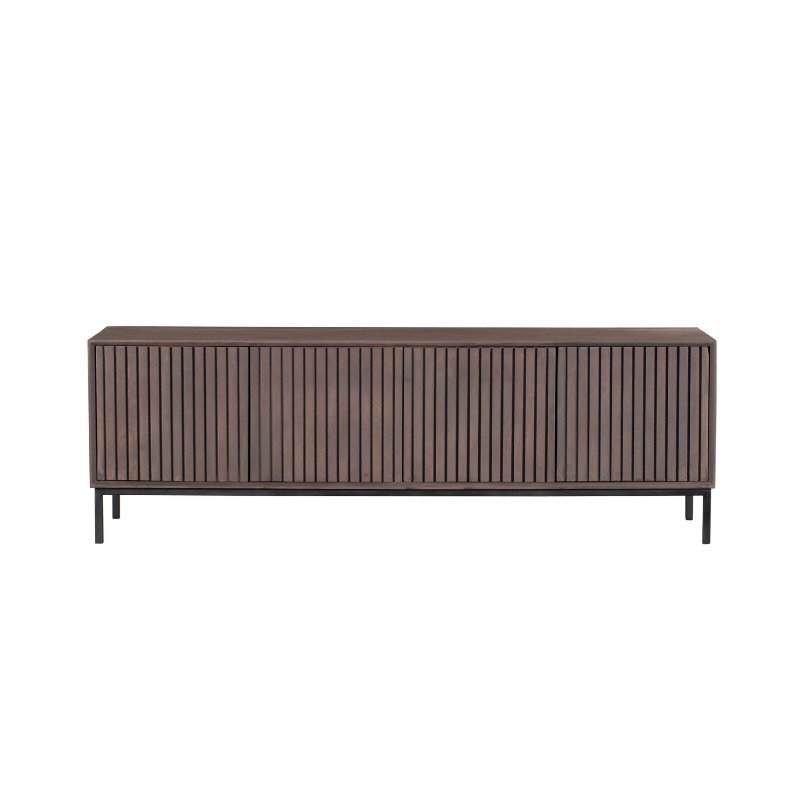 Tv meubel Madison Walnoot | 165 cm - Industrieelinhuis.nl
