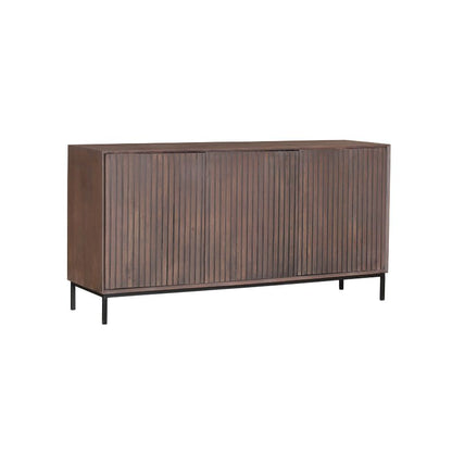 Tv meubel Madison Walnoot | 165 cm - Industrieelinhuis.nl