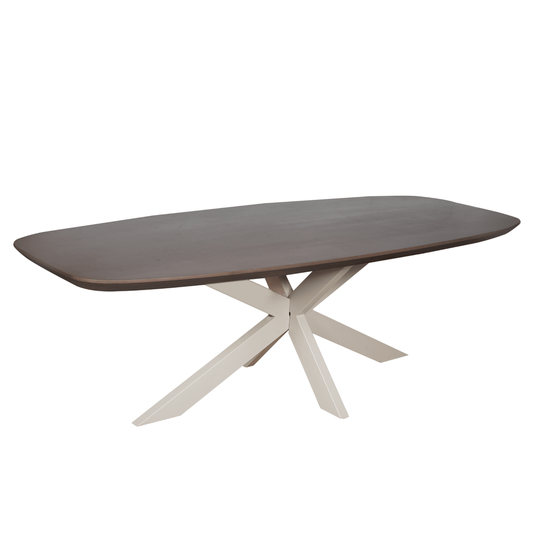 Eettafel Ovaal Madison Walnoot 240 cm - Industrieelinhuis.nl