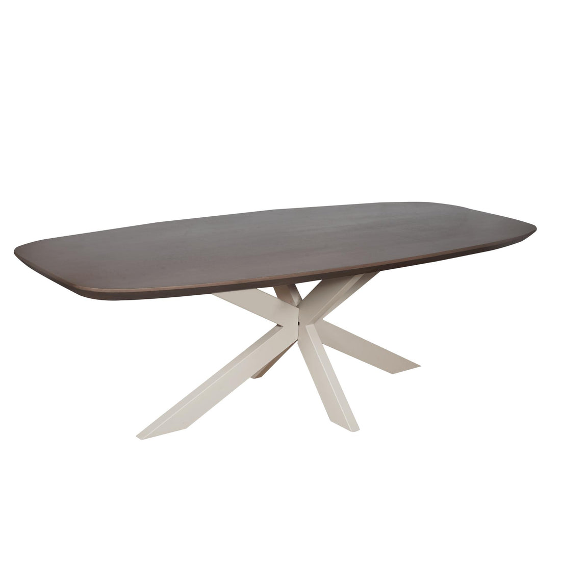 Eettafel Ovaal Madison Walnoot 280 cm - Industrieelinhuis.nl