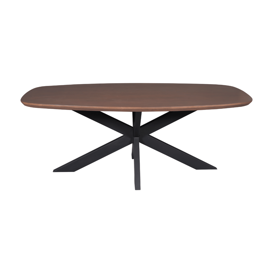 Eettafel Madison Ovaal Walnoot 160 cm