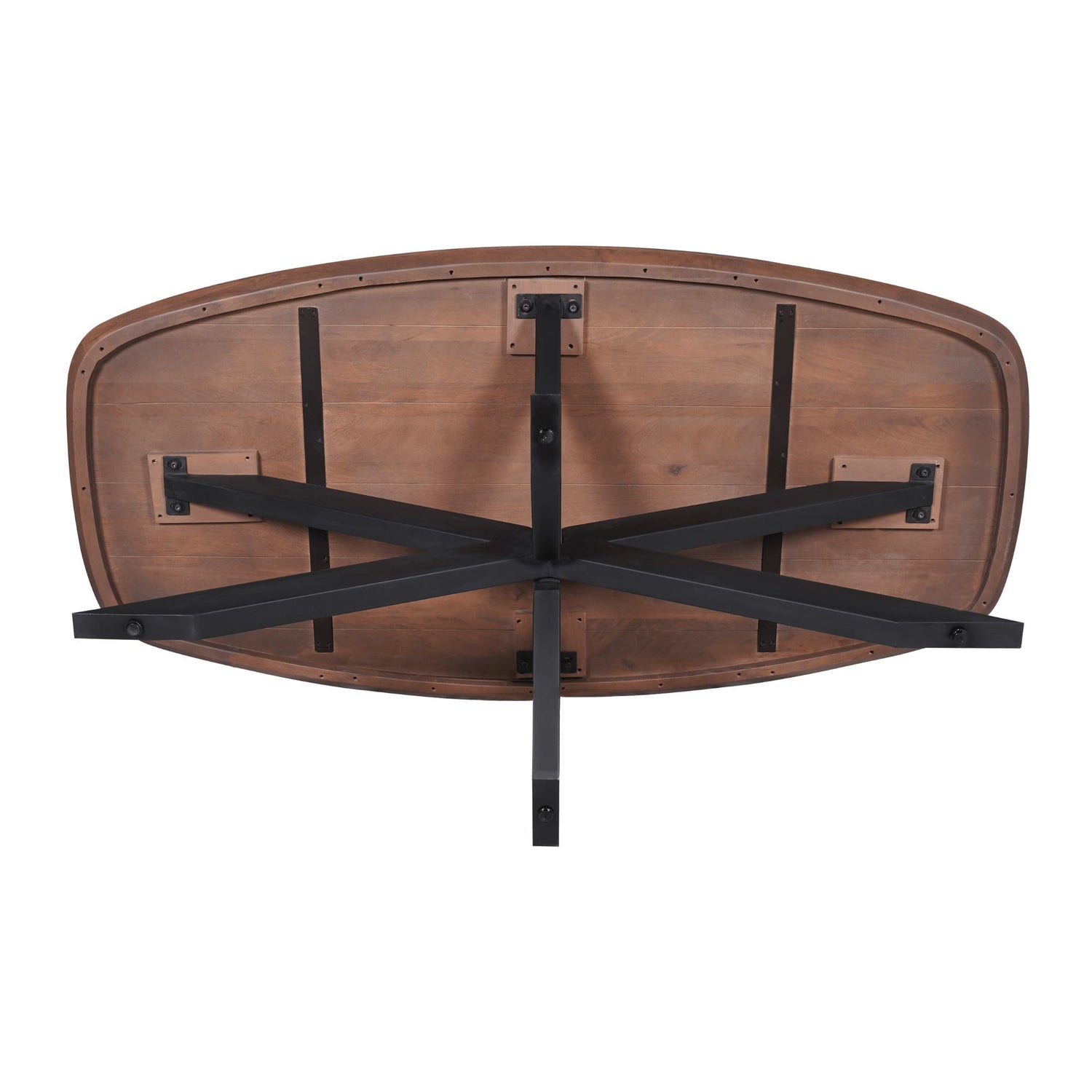 Eettafel Madison Ovaal Walnoot 160 cm