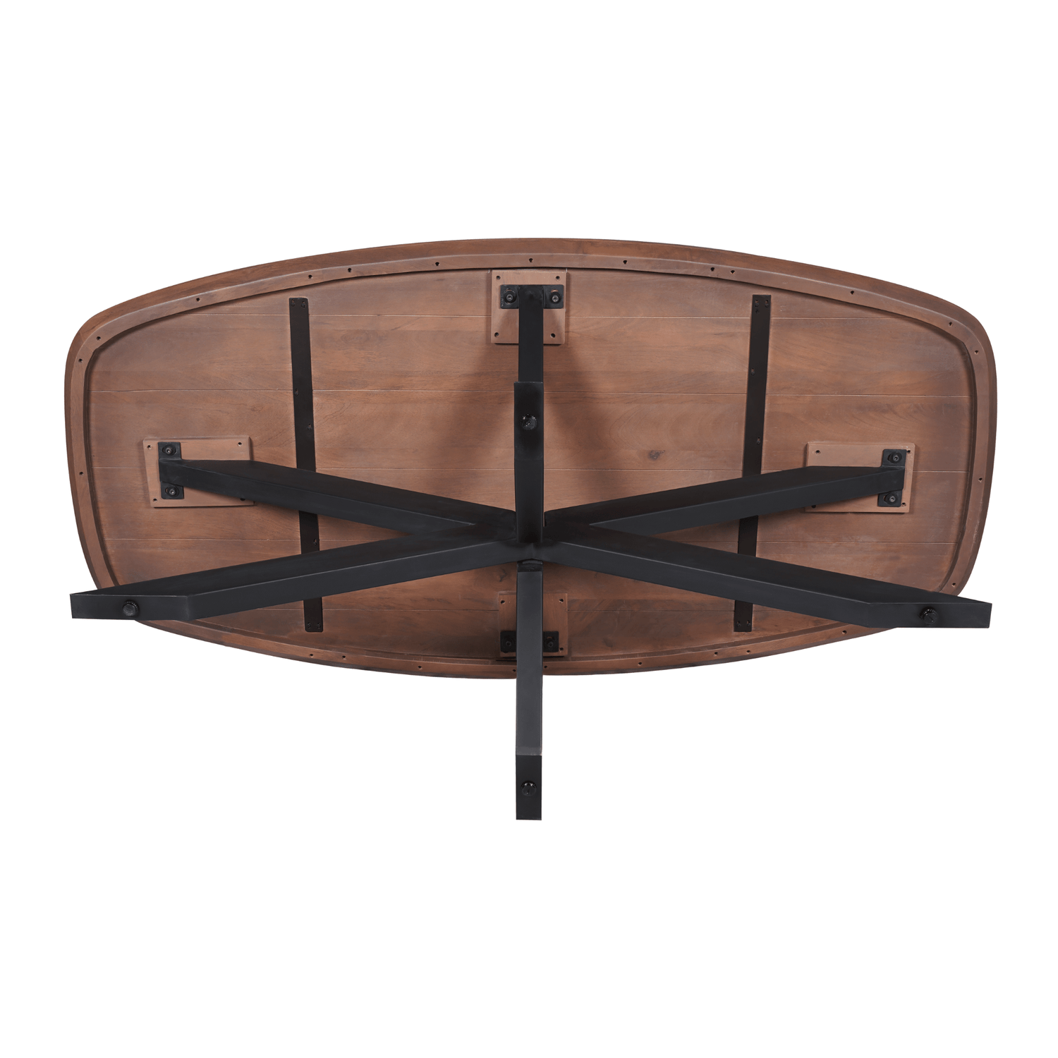 Eettafel Madison Ovaal Walnoot 160 cm