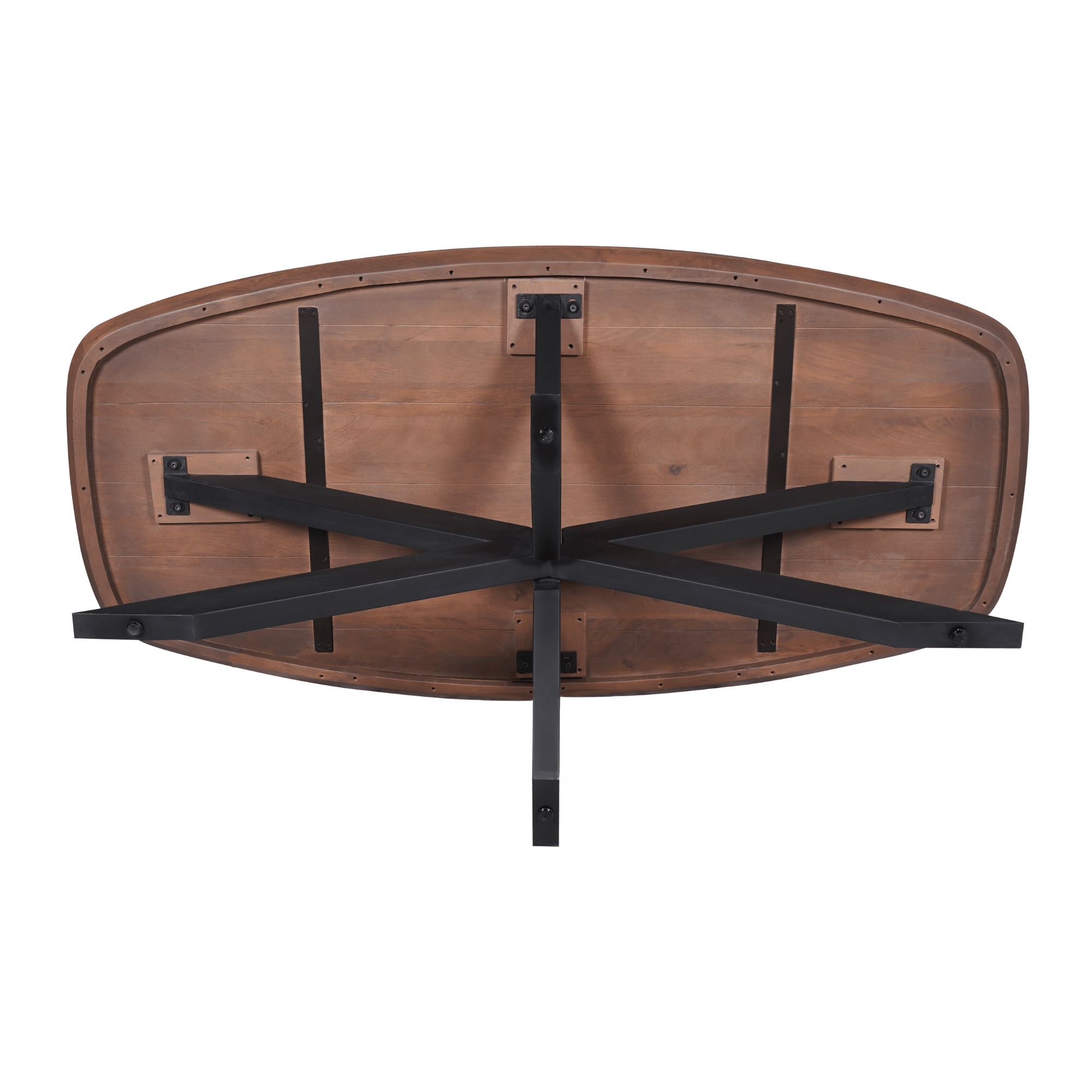 Eettafel Madison Ovaal Walnoot 160 cm