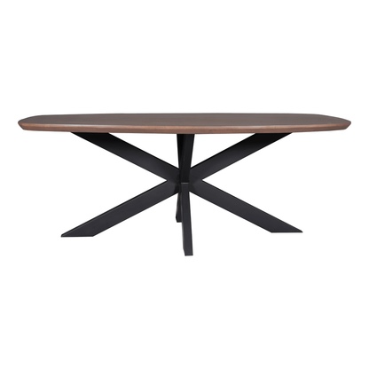 Eettafel Madison Ovaal Walnoot 160 cm