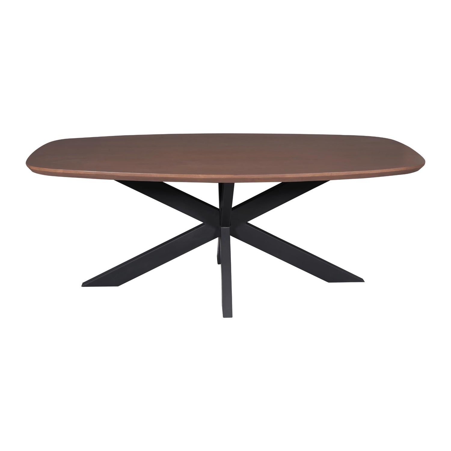 Eettafel Madison Ovaal Walnoot 160 cm