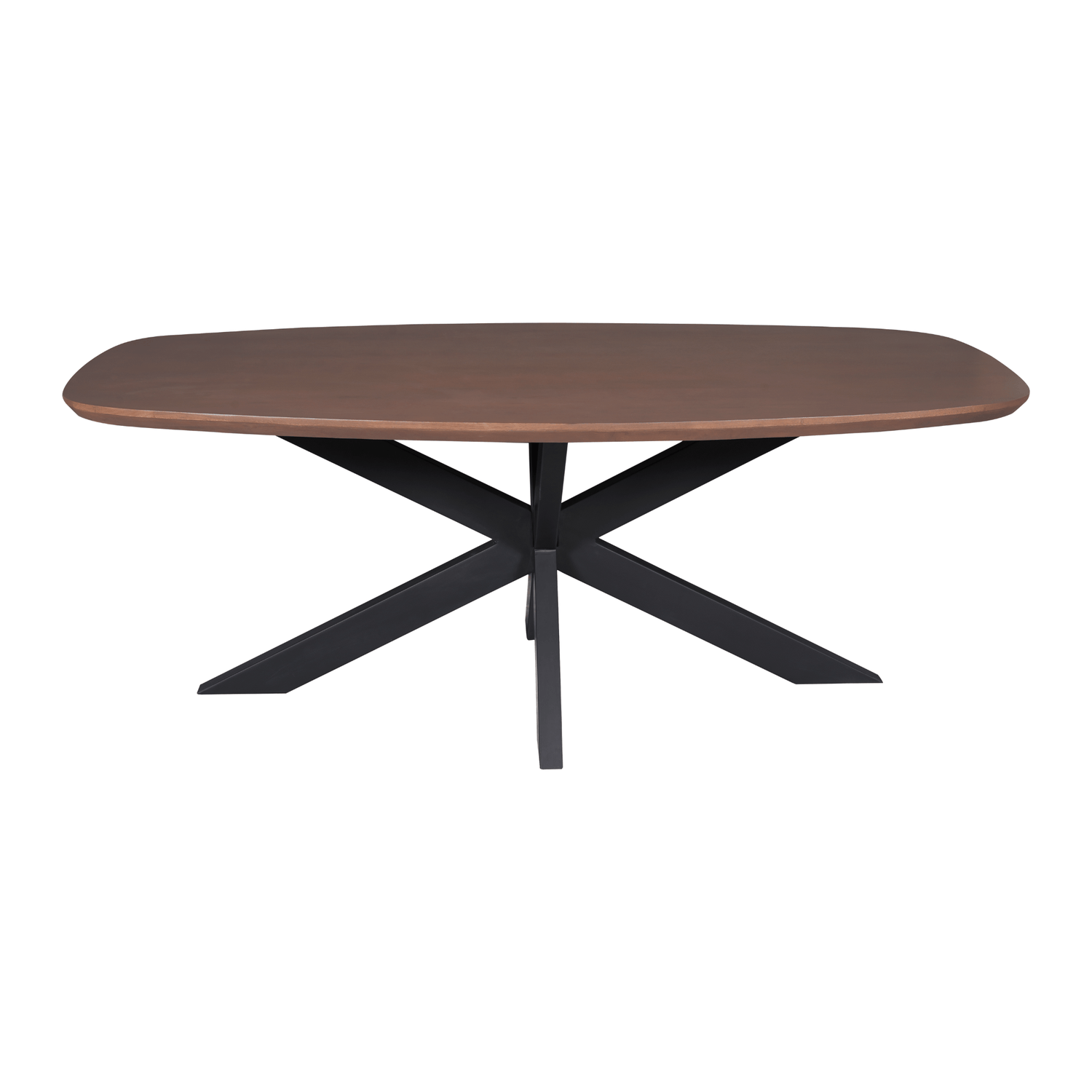Eettafel Madison Ovaal Walnoot 160 cm