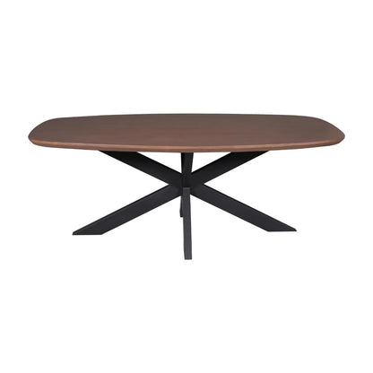 Eettafel Madison Ovaal Walnoot 200 cm