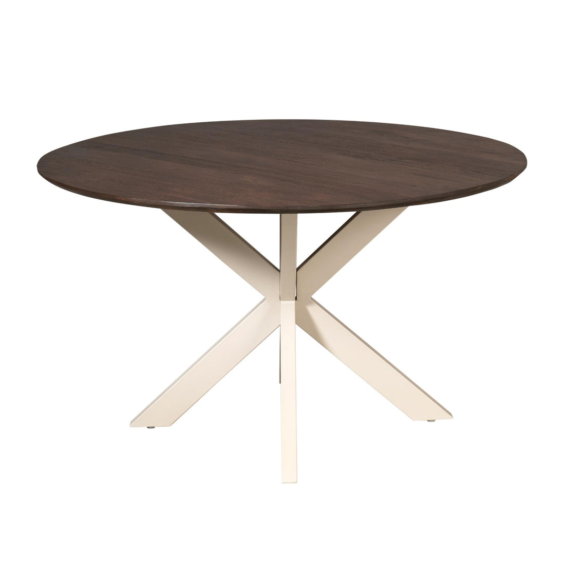 Eettafel Madison Brown | 150 cm | Poot Sand - Industrieelinhuis.nl