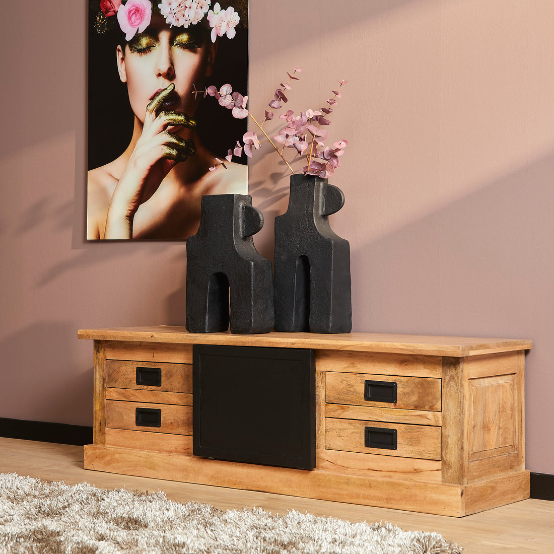 Harmony Tv meubel | 155 cm - Industrieelinhuis.nl