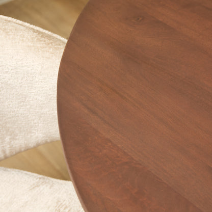 Eettafel Rond Miley 150 cm - Industrieelinhuis.nl