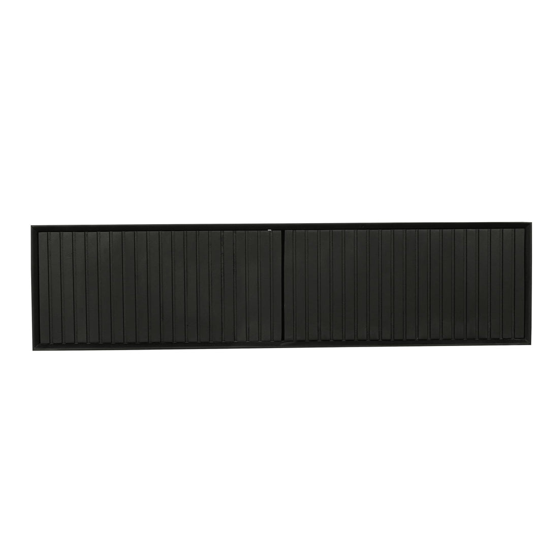 Zwevend tv meubel Maddie Zwart 120 cm - Industrieelinhuis.nl
