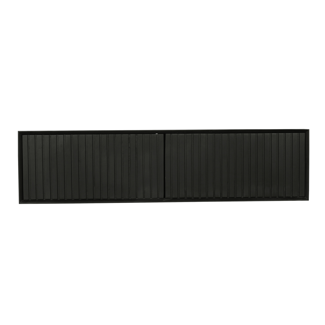 Zwevend tv meubel Maddie Zwart 120 cm - Industrieelinhuis.nl