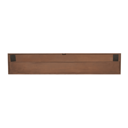 Zwevend tv meubel Maddie Walnoot 160 cm - Industrieelinhuis.nl