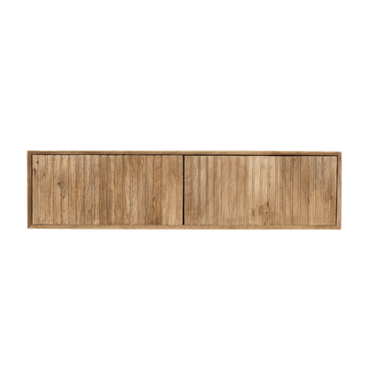 Zwevend tv meubel Maddie Naturel 120 cm - Industrieelinhuis.nl