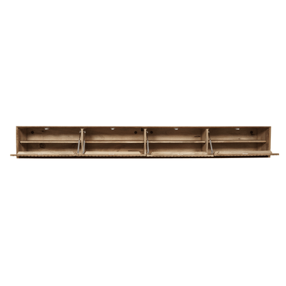 Zwevend tv meubel Maddie Zand 120 cm - Industrieelinhuis.nl