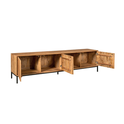 Tv meubel Madison Natural 210 cm - Industrieelinhuis.nl