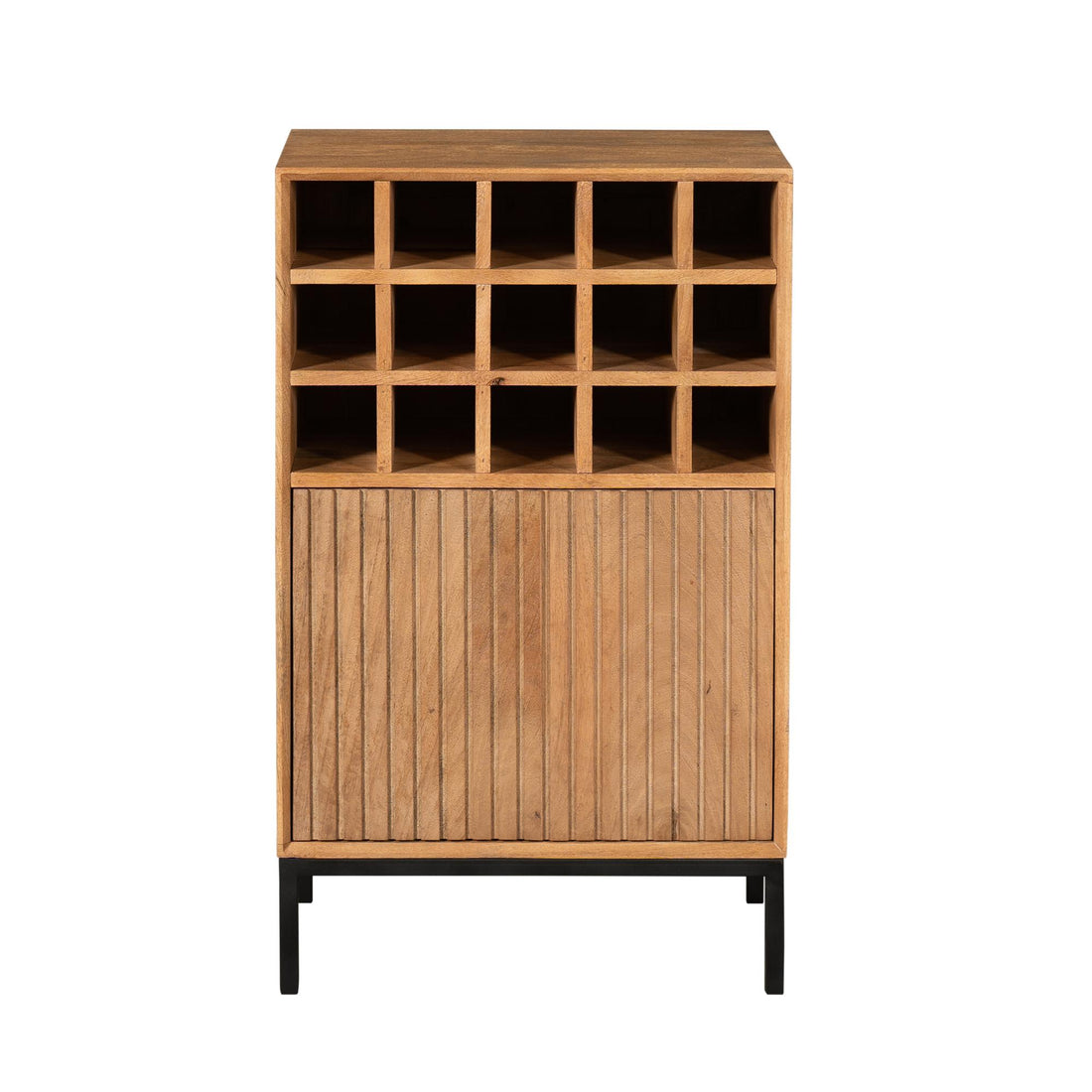 Wijnkast Madison Natural 55 cm