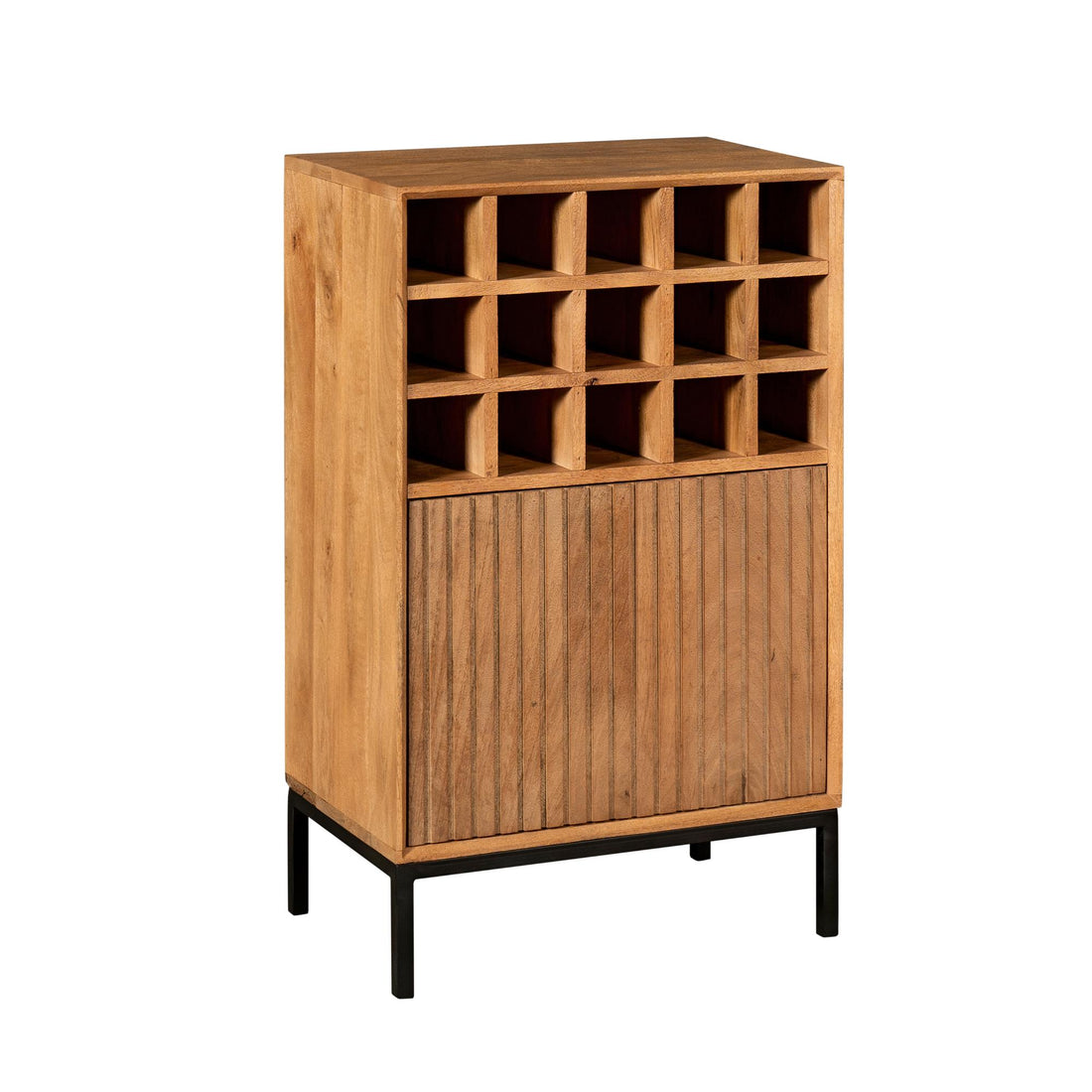 Wijnkast Madison Natural 55 cm