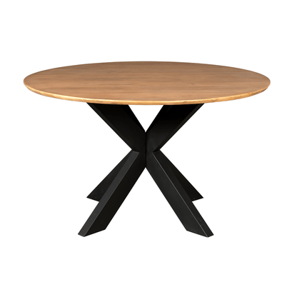 Eettafel Madison Natural | 130 cm - Industrieelinhuis.nl