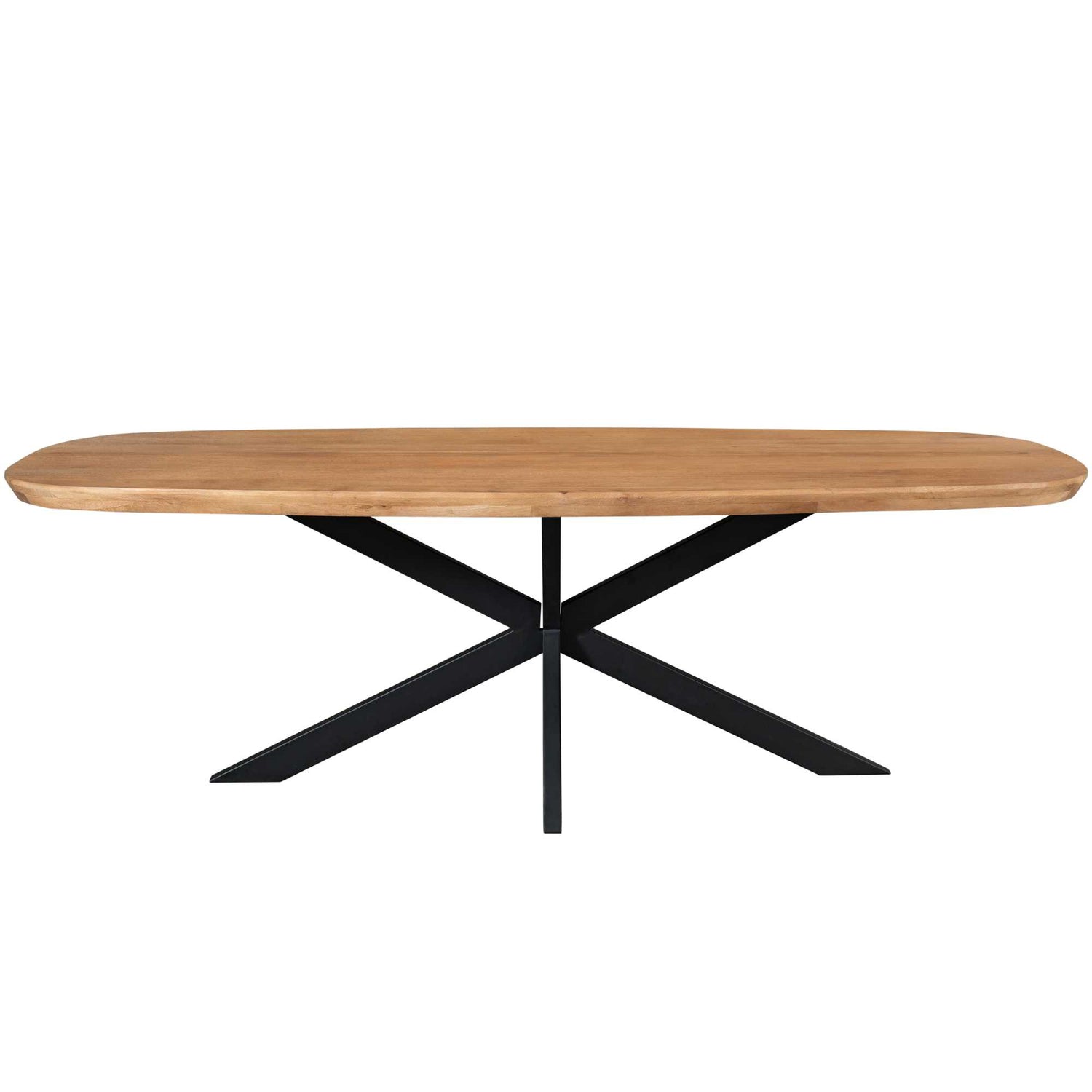 Eettafel Madison Naturel | 240 cm | Deens ovaal - Industrieelinhuis.nl