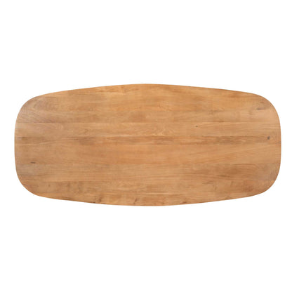 Eettafel Madison Naturel | 240 cm | Deens ovaal - Industrieelinhuis.nl