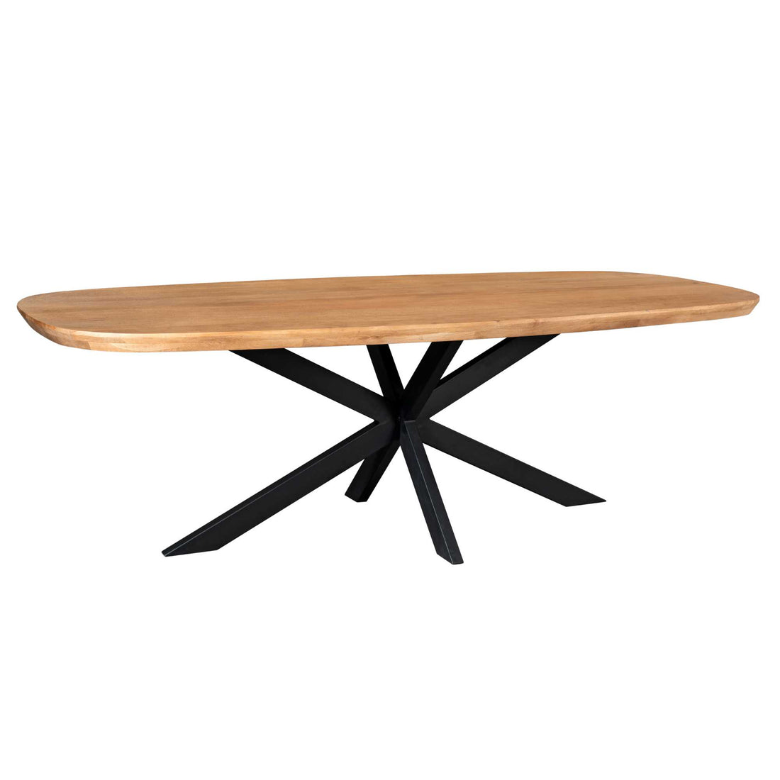 Eettafel Madison Naturel | 240 cm | Deens ovaal - Industrieelinhuis.nl