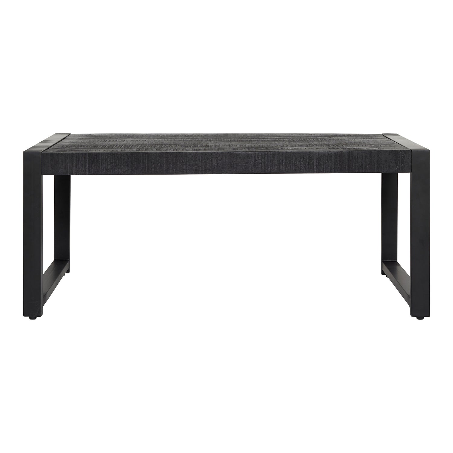 Salontafel Boaz Black | 110 cm - Industrieelinhuis.nl