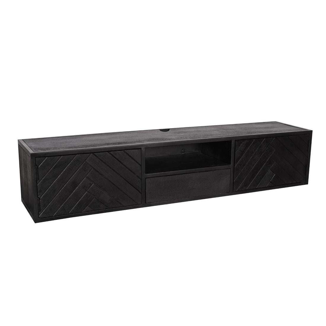 Zwevend tv meubel New York | 160 cm - Industrieelinhuis.nl