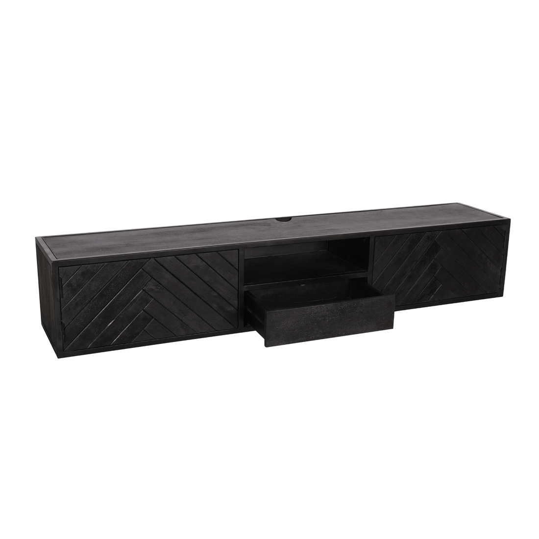 Zwevend tv meubel New York | 180 cm - Industrieelinhuis.nl