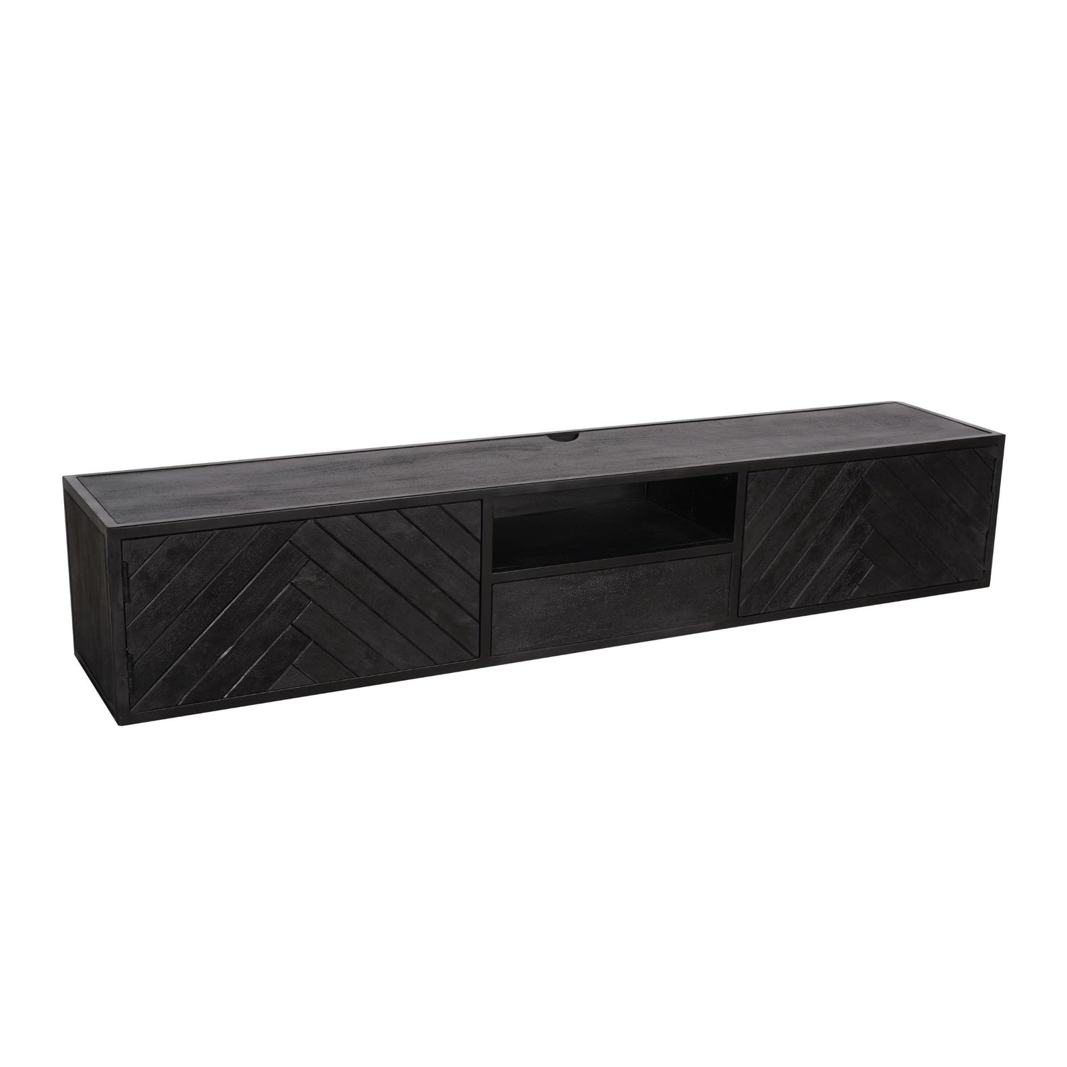 Zwevend tv meubel New York | 180 cm - Industrieelinhuis.nl