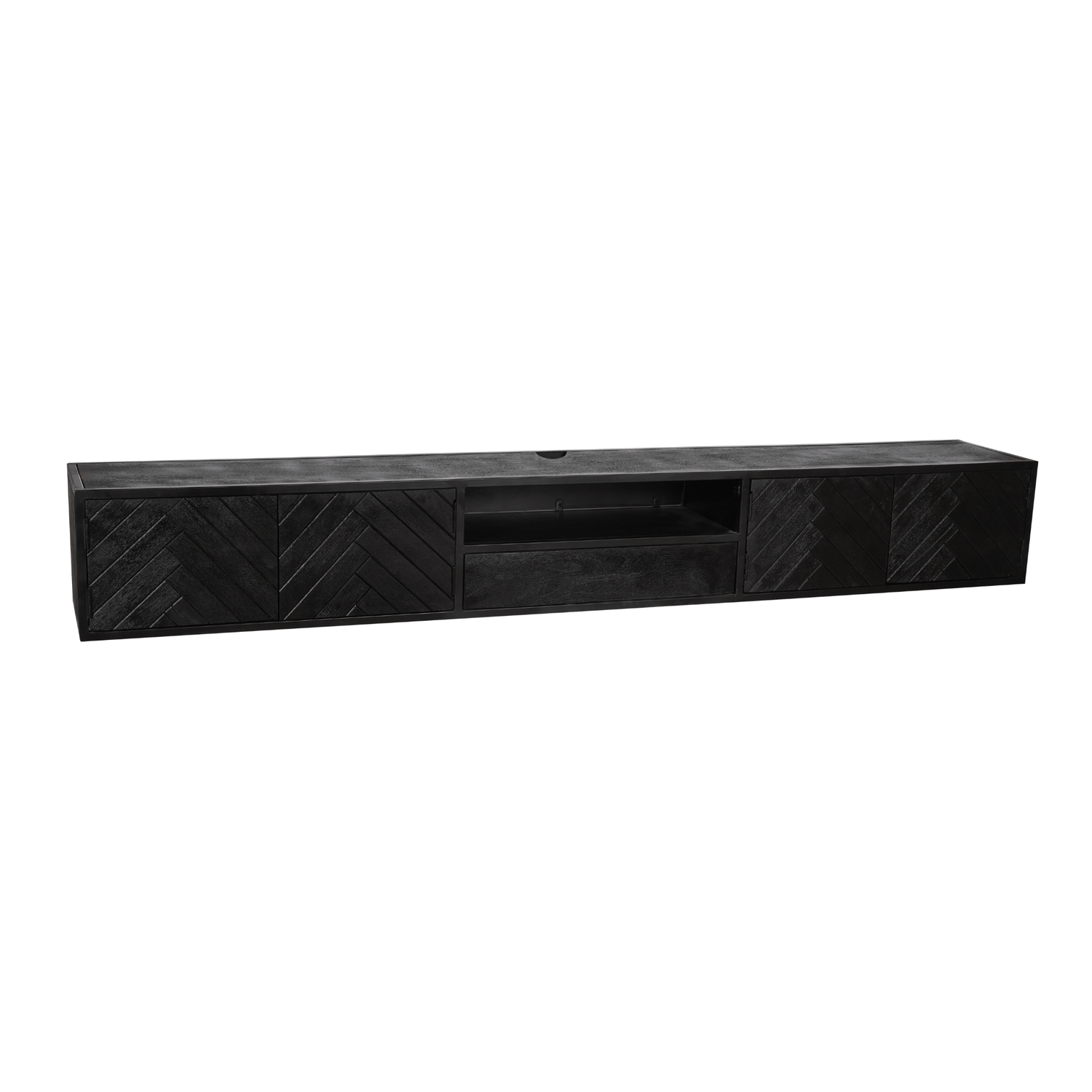 Zwevend tv meubel New York 280 cm - Industrieelinhuis.nl