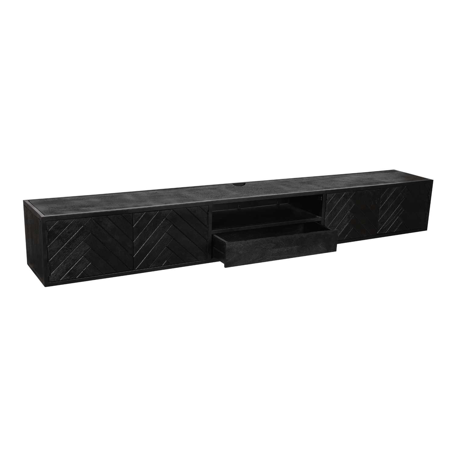 Zwevend tv meubel New York 280 cm - Industrieelinhuis.nl