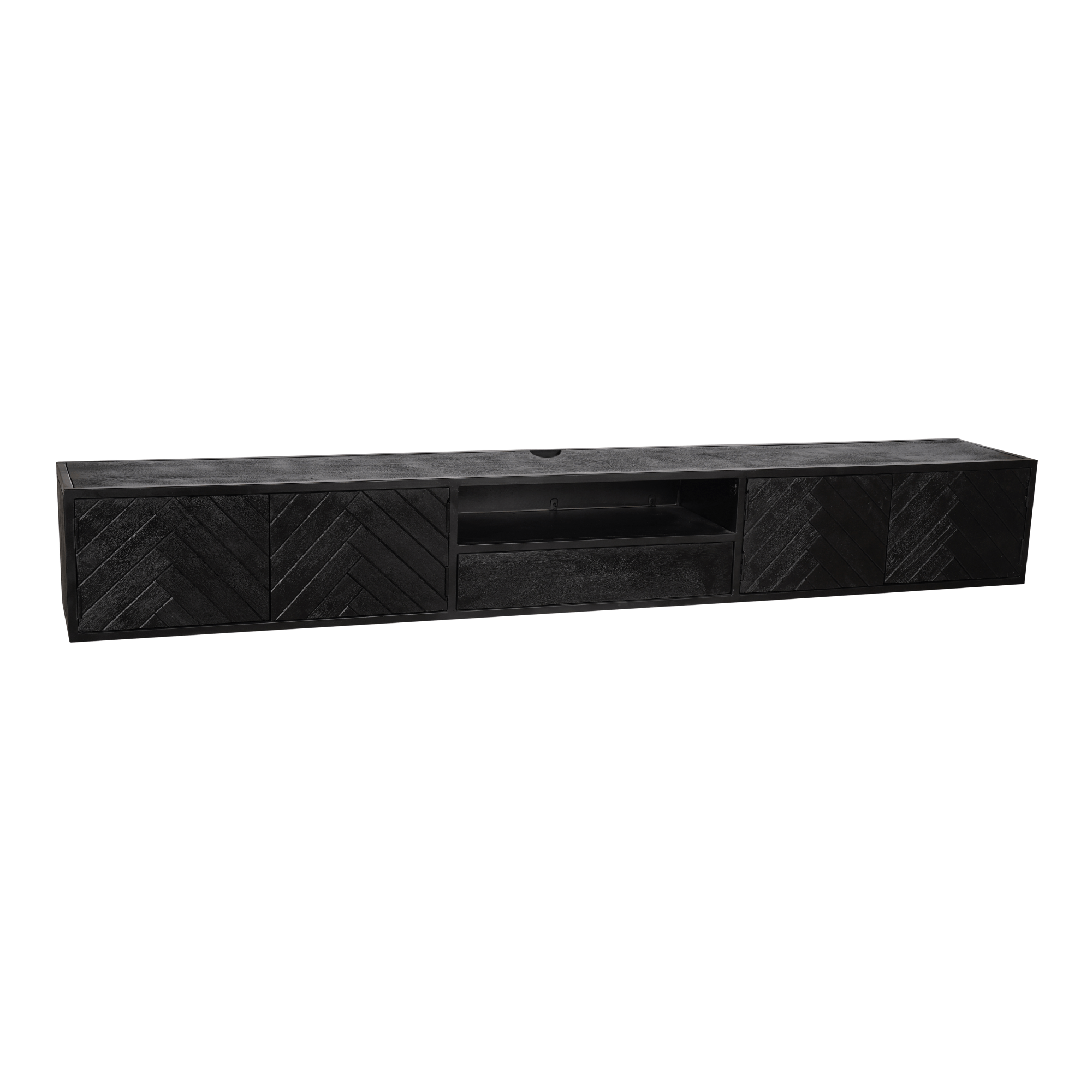 Zwevend tv meubel New York 280 cm - Industrieelinhuis.nl