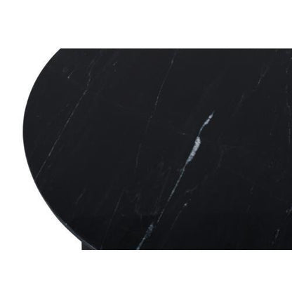 Salontafel Collin Black marble | 75 cm - Industrieelinhuis.nl