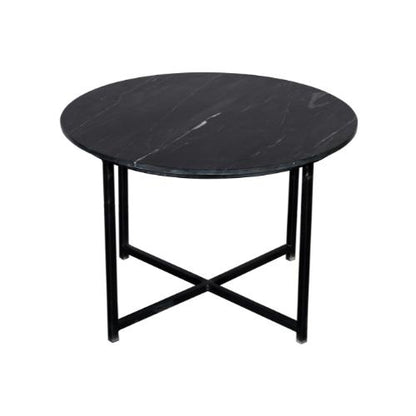 Salontafel Collin Black marble | 75 cm - Industrieelinhuis.nl