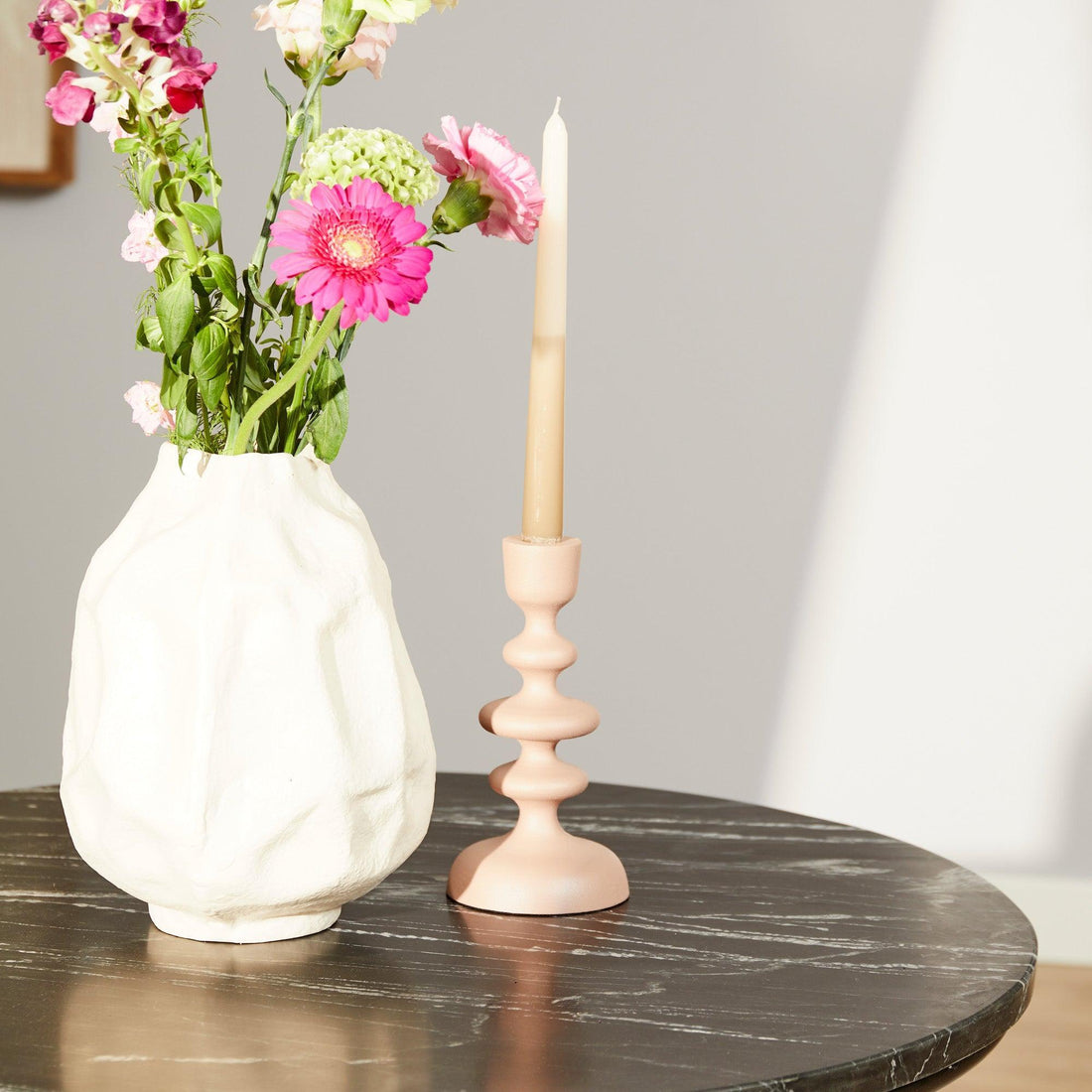 Salontafel Mex Black marble | 75 cm - Industrieelinhuis.nl