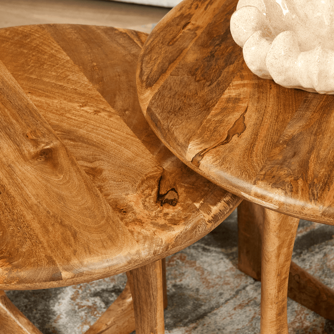 Salontafel Nova | Naturel | 70 cm - Industrieelinhuis.nl