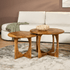 Salontafel Nova | Naturel | 70 cm - Industrieelinhuis.nl