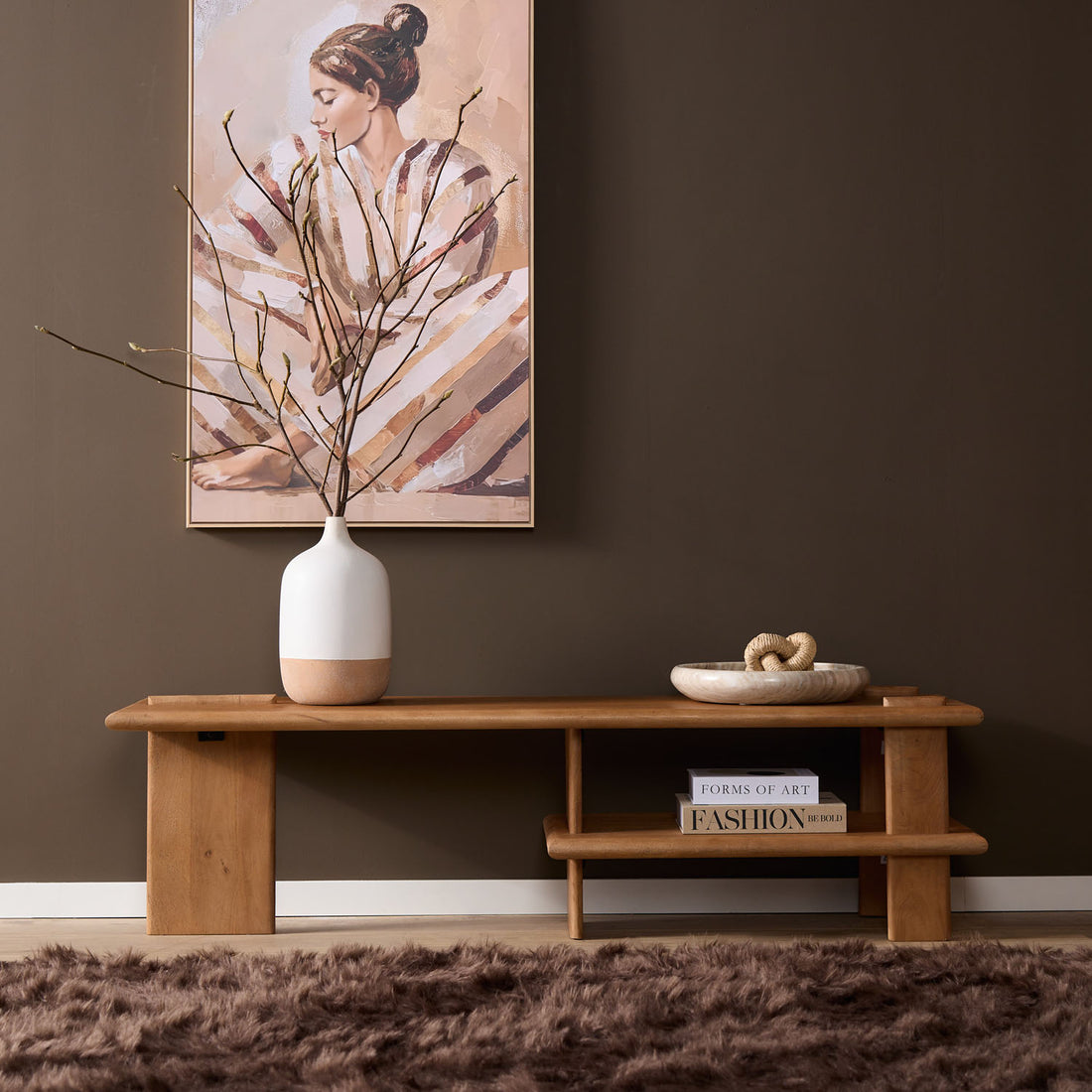 Tv meubel Lina | 160 cm - Industrieelinhuis.nl